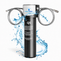 ICELANDWATER Q5-CTO Untertisch-Wasserfilter mit Aktivkohle für Küche, Camper & Wohnmobil