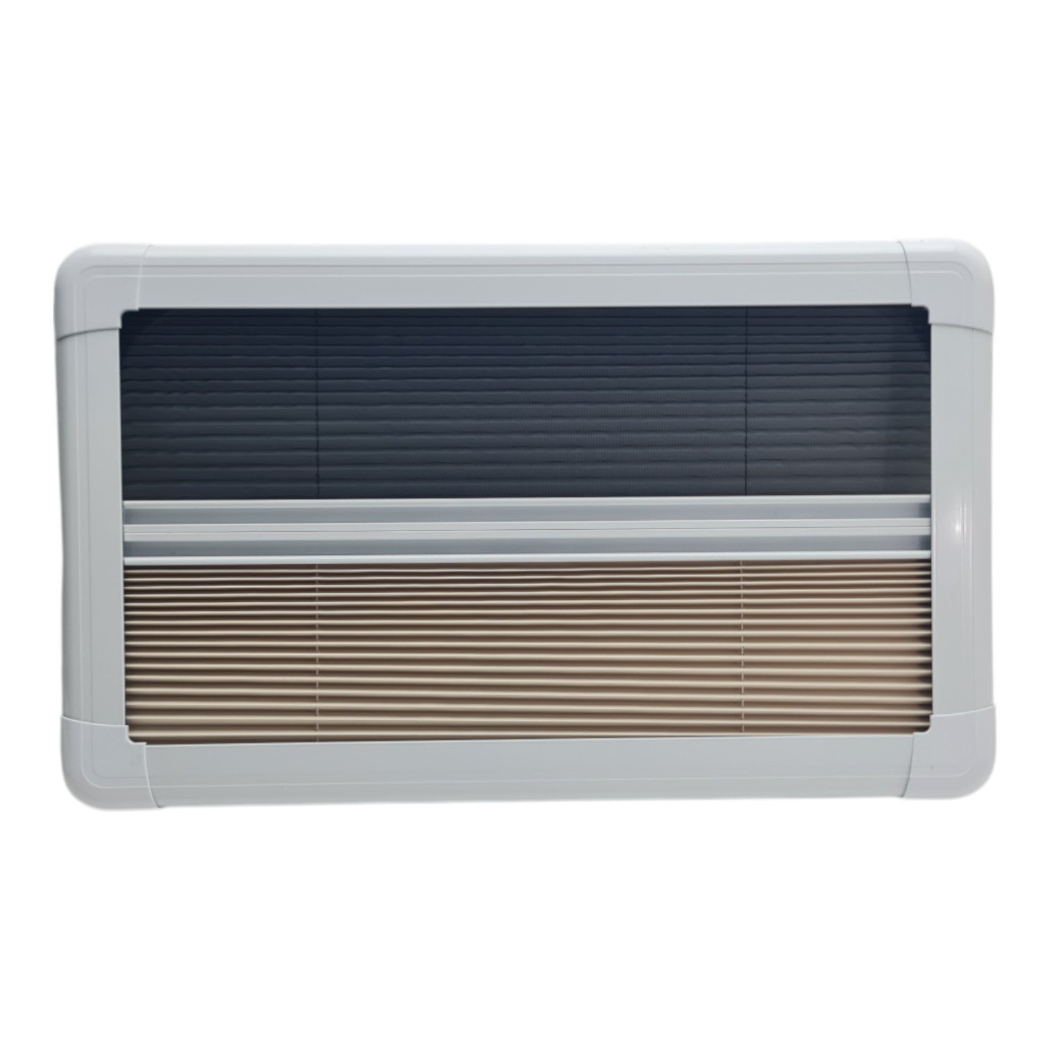 SWISS OUTDOOR S.O. Dachfenster XXL Echtglas 1200x600 Rund Innenrahmen weiß