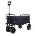 Elektrischer Bollerwagen BOLLERO mit Elektroantrieb & Akku – bis 100 kg Traglast schwarz