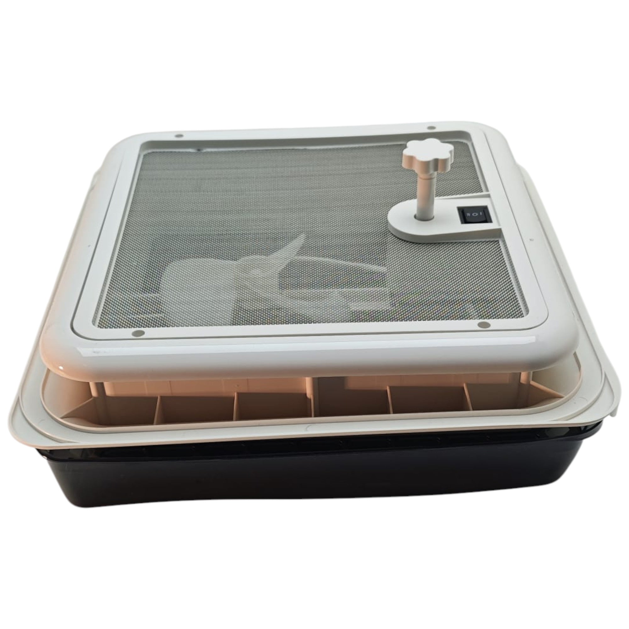 SWISS OUTDOOR S.O. Camper Dachlüfter XS 280x280 Dachhaube