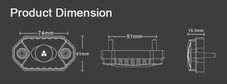 SWISS OUTDOOR S.O. Seiten LED Scheinwerfer Outdoor COL-2