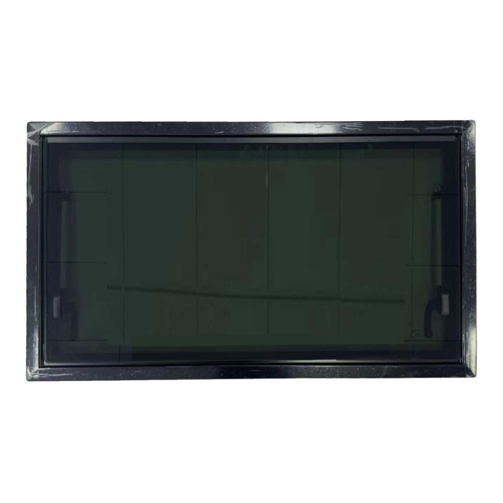 SWISS OUTDOOR S.O. Ausstellfenster Echtglas 400x300 Eckig Innenrahmen schwarz