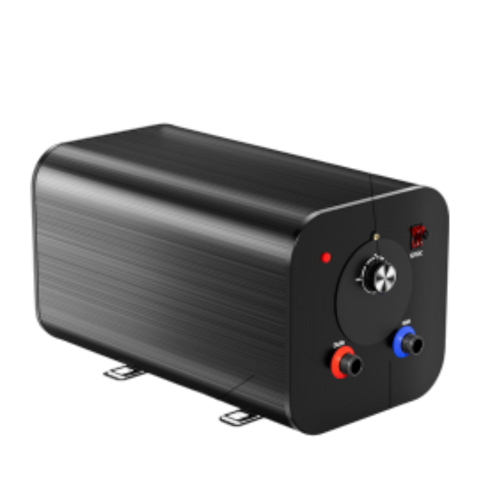 SWISS OUTDOOR S.O. 12V 230V HYBRID Camper Warmwasserboiler 15 Liter 300W / 600W Wohnwagen Boiler mit Bedienelement