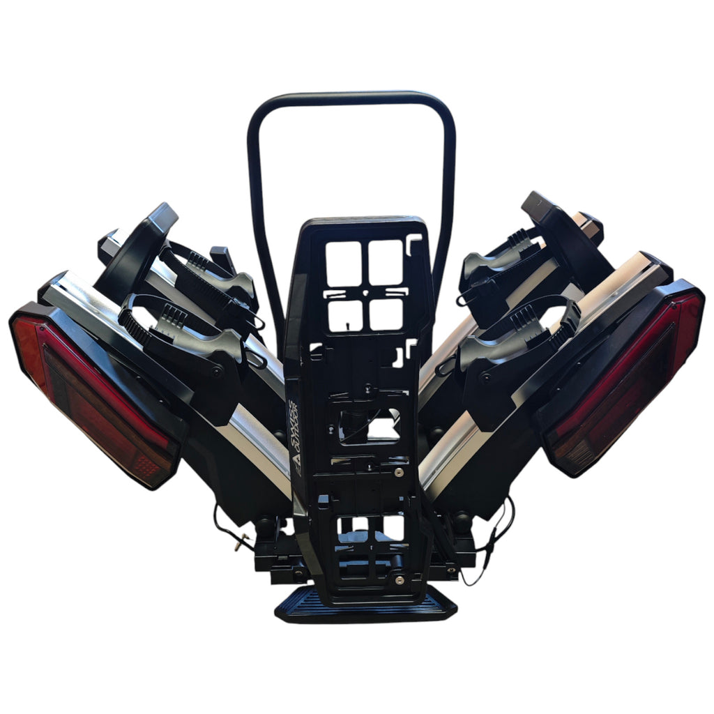 SWISS OUTDOOR S.O. Fahrradträger TW-PREMIUM-DUO faltbar LED Leicht