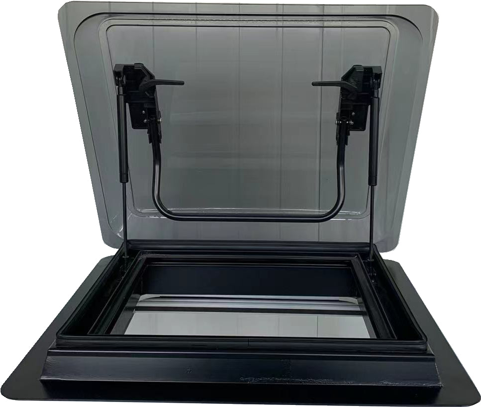 SWISS OUTDOOR S.O. Dachfenster XL 700x500 Rund Innenrahmen weiß