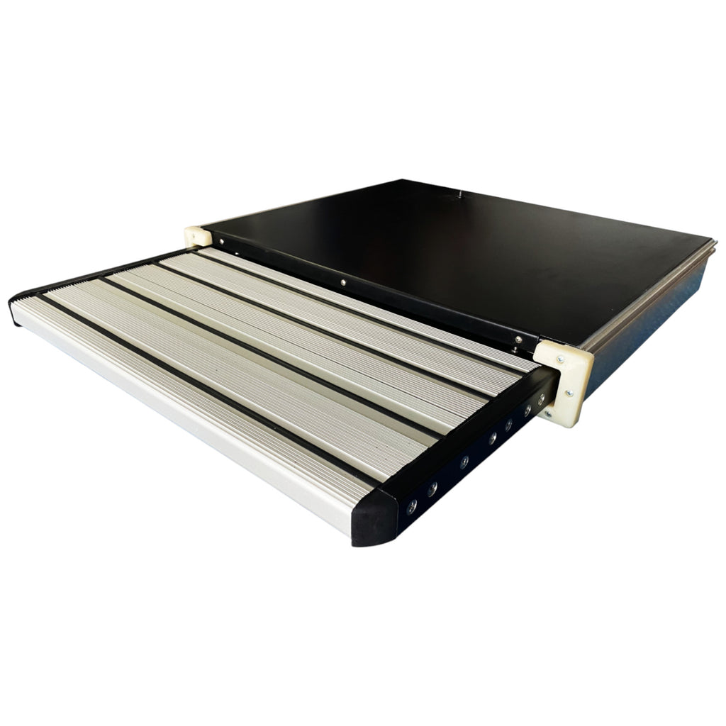 SWISS OUTDOOR S.O. Camper Trittstufe ELEKTRISCH Aluminium KASSETTENSYSTEM