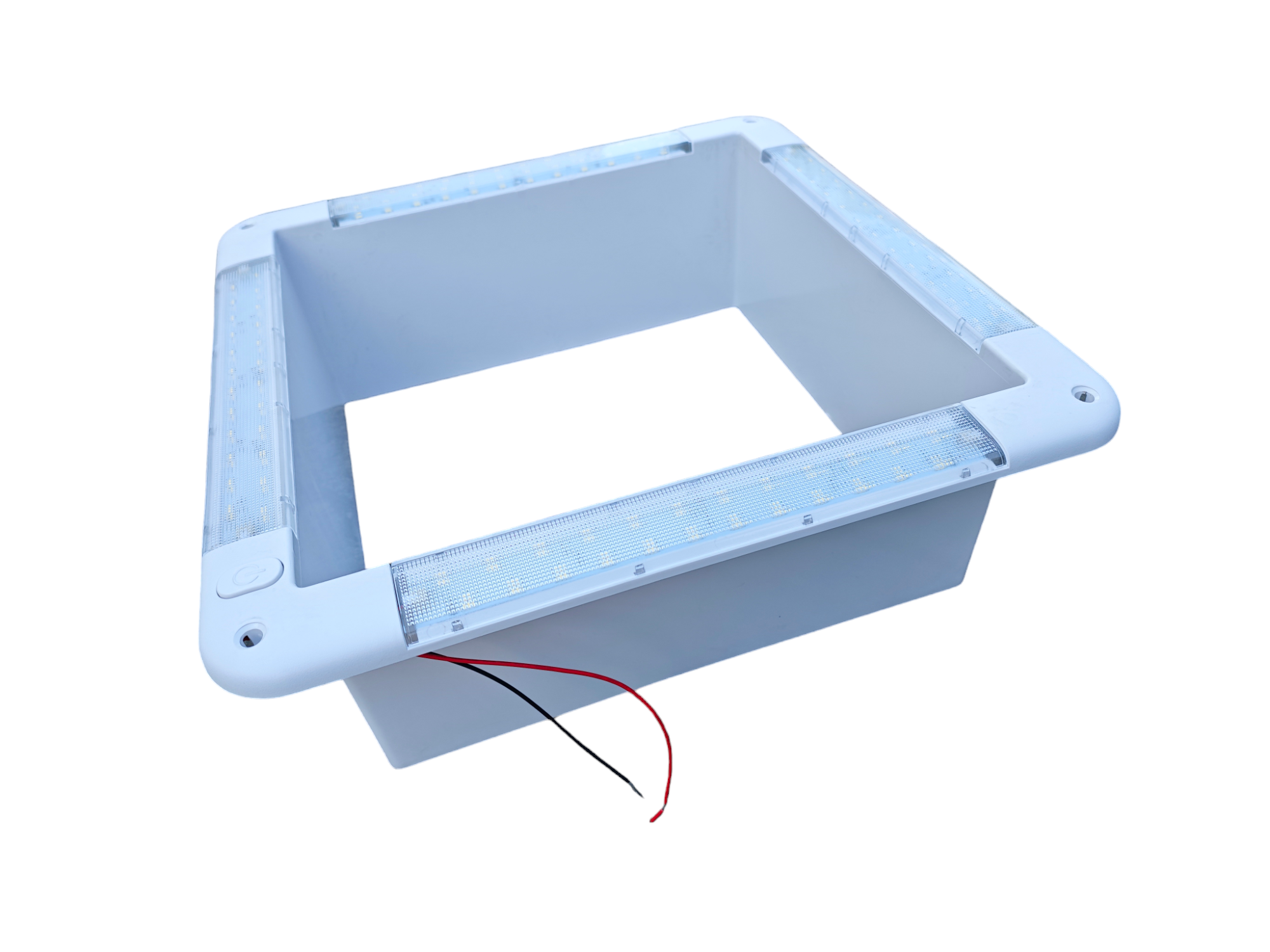 SWISS OUTDOOR S.O. Camper Dachlüfter 400x400 Vollelektrisch mit LED