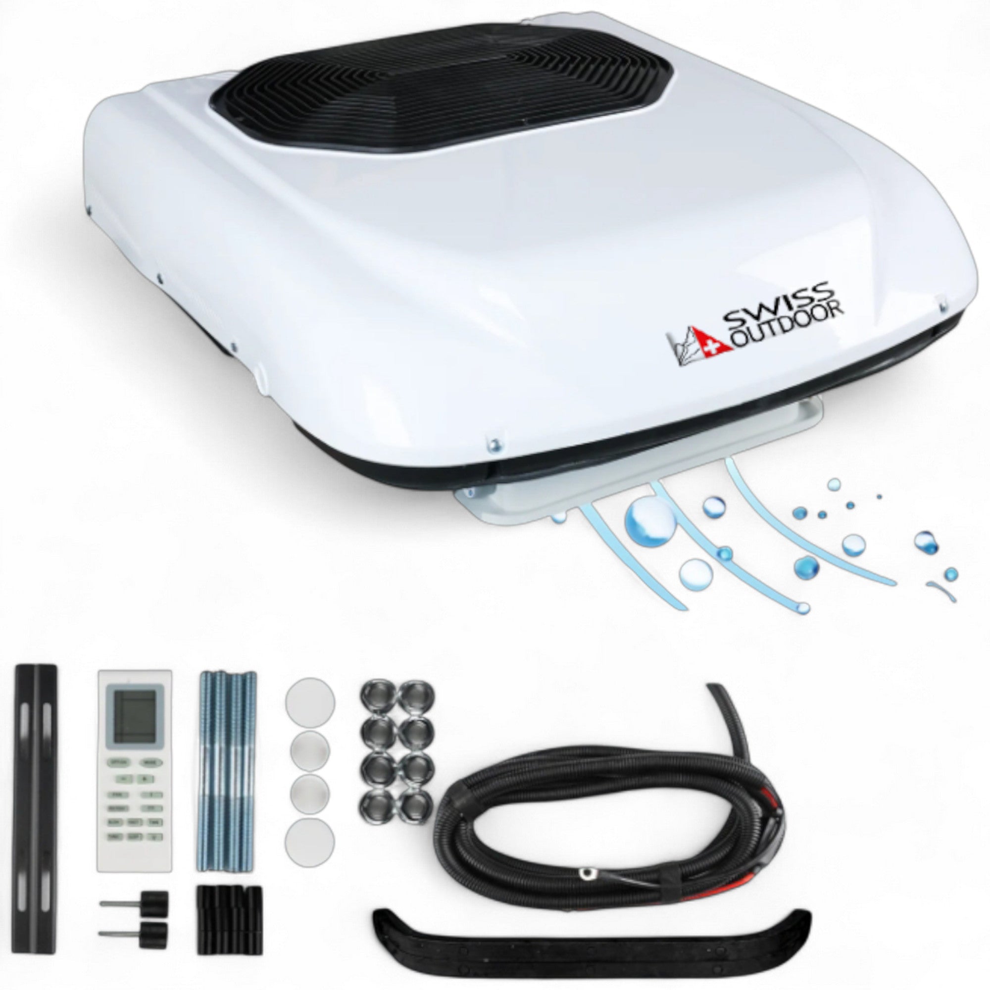 SWISS OUTDOOR S.O. Dachklimaanlage 12V für Camper Camping Wohnmobil