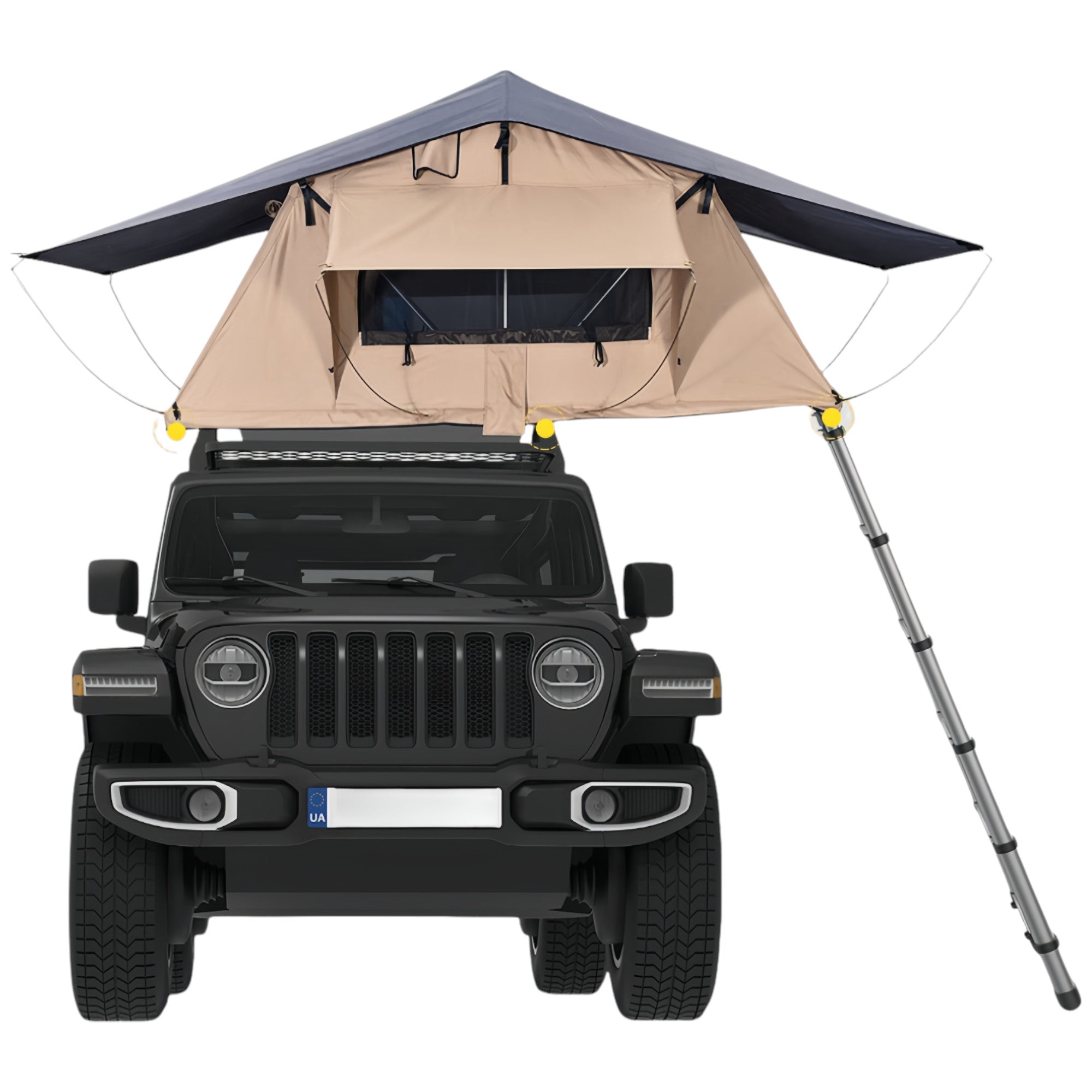 SWISS OUTDOOR S.O. Dachzelt VANLIFE ROOFI-10A mit Vorzelt