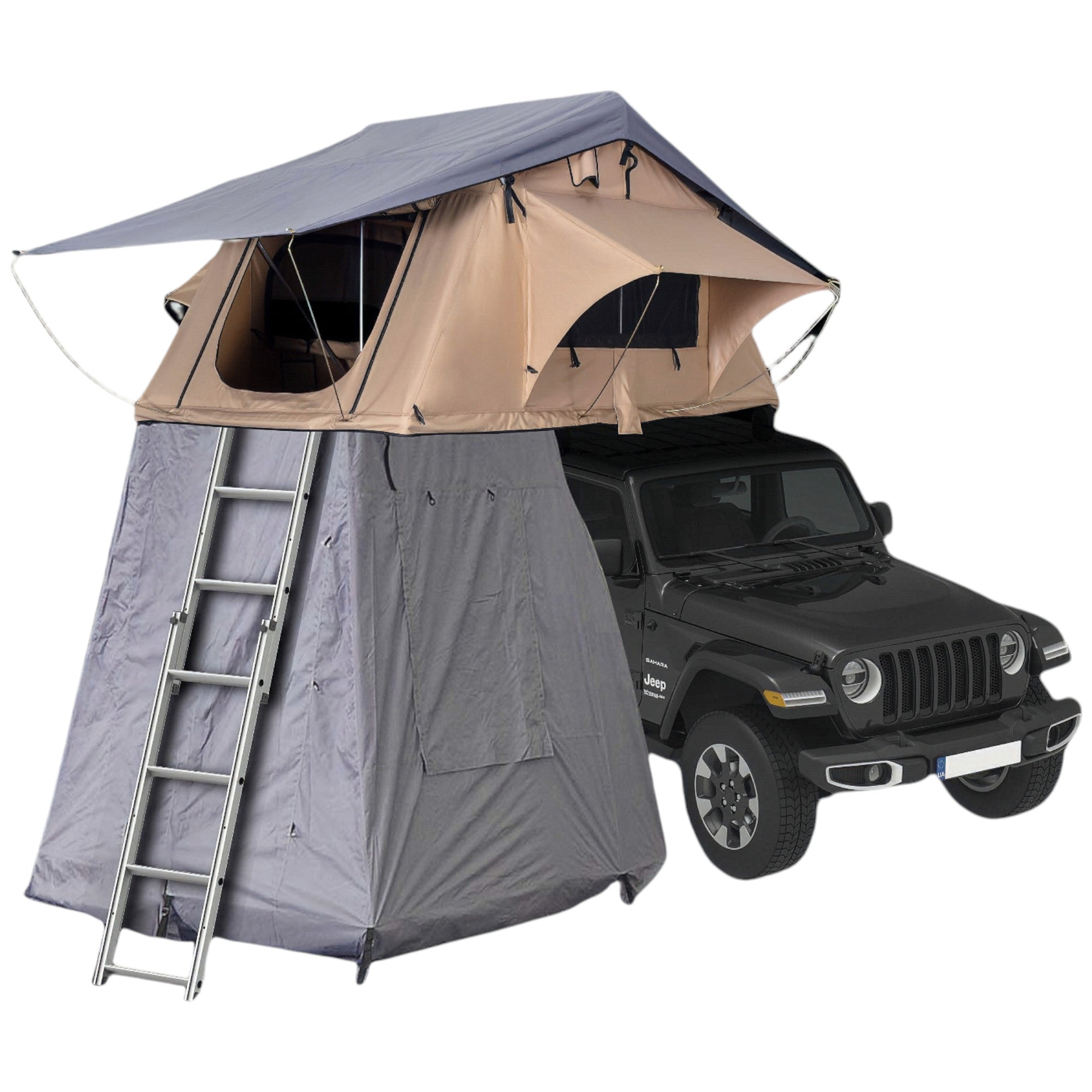SWISS OUTDOOR S.O. Dachzelt VANLIFE ROOFI-10A mit Vorzelt