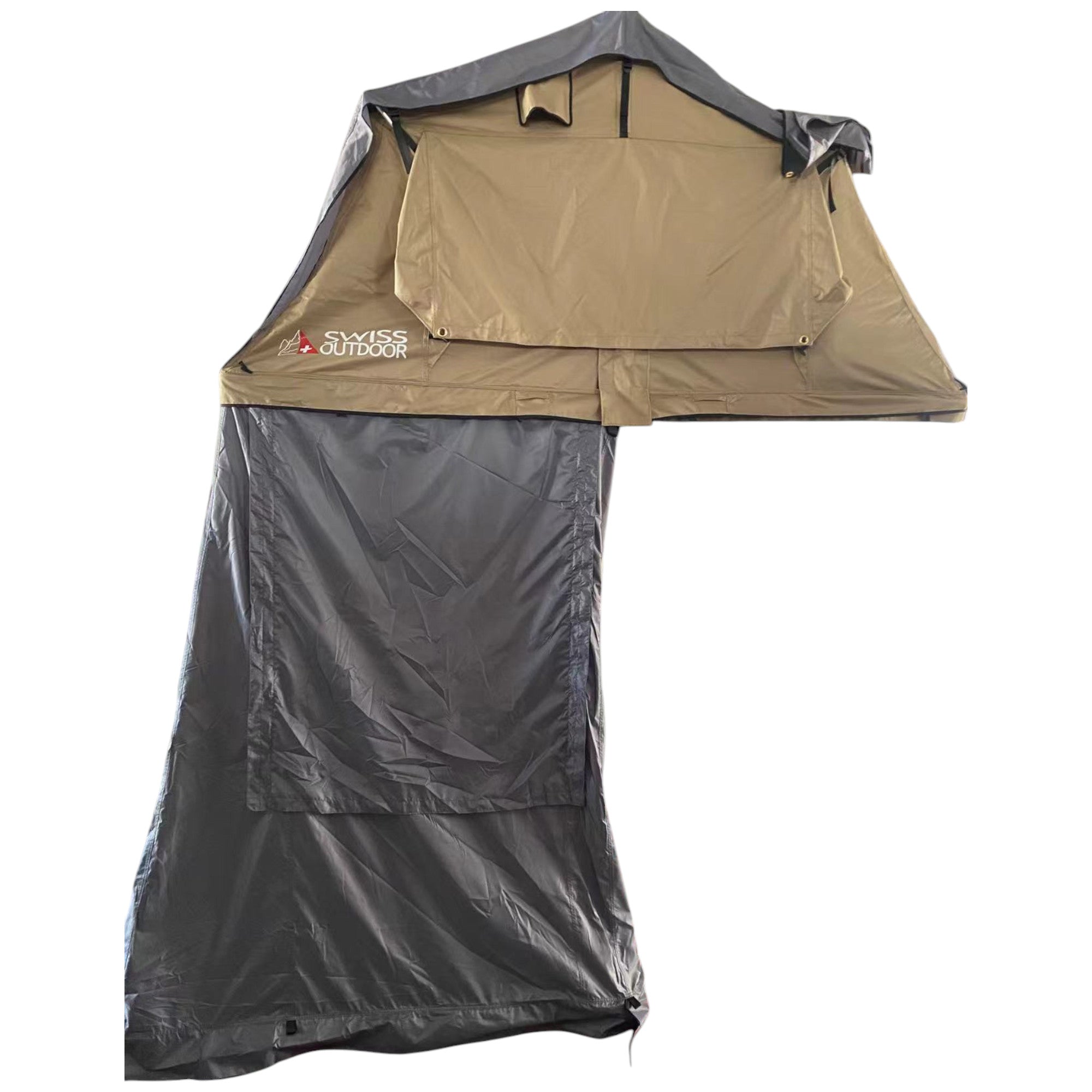 SWISS OUTDOOR S.O. Dachzelt VANLIFE ROOFI-10A mit Vorzelt