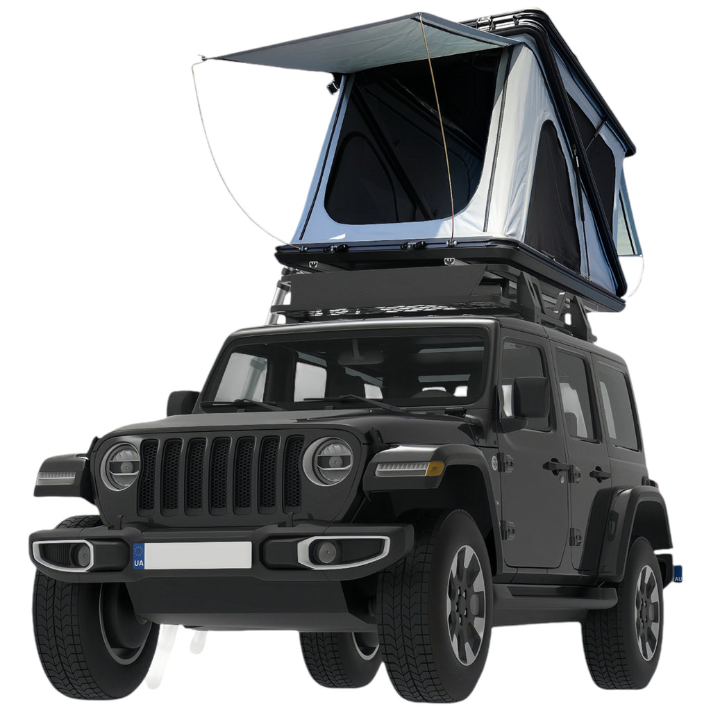 SWISS OUTDOOR S.O. Dachzelt POP-UP PREMIUM ROOFI-4B mit Aluminium Hartschale Hardcover
