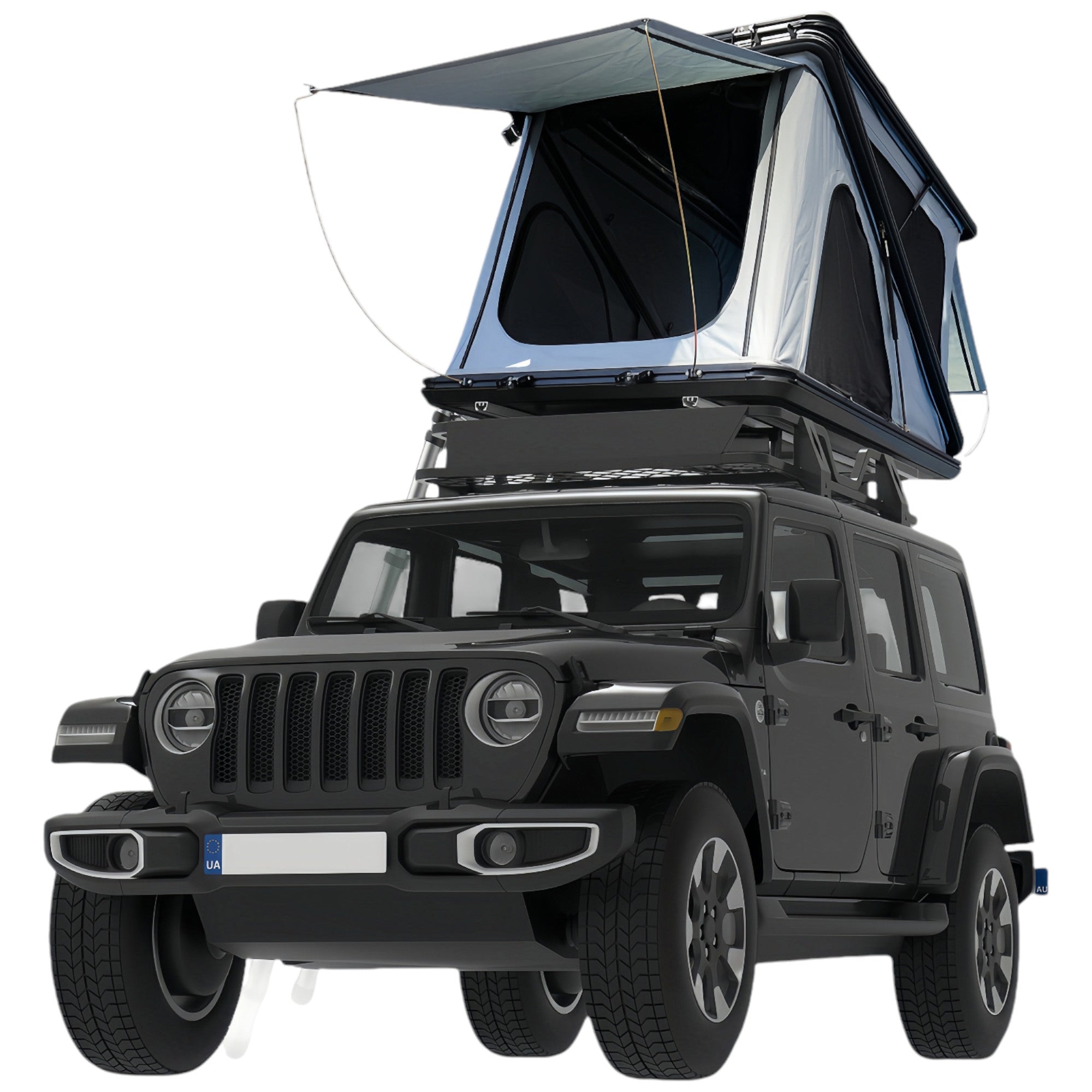 SWISS OUTDOOR S.O. Dachzelt POP-UP PREMIUM ROOFI-4B mit Aluminium Hartschale Hardcover
