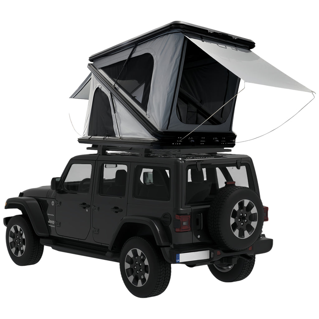 SWISS OUTDOOR S.O. Dachzelt POP-UP PREMIUM ROOFI-4B mit Aluminium Hartschale Hardcover