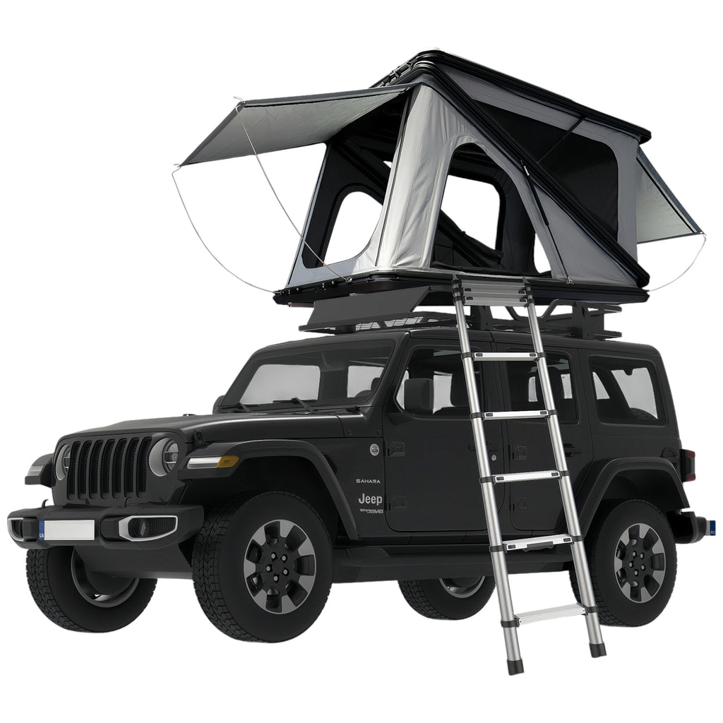 SWISS OUTDOOR S.O. Dachzelt POP-UP PREMIUM ROOFI-4B mit Aluminium Hartschale Hardcover