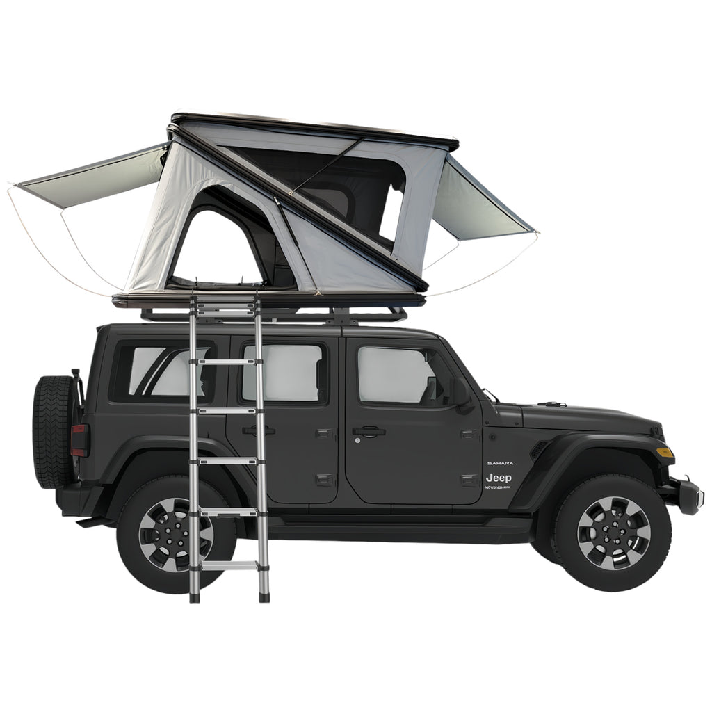 SWISS OUTDOOR S.O. Dachzelt POP-UP PREMIUM ROOFI-4B mit Aluminium Hartschale Hardcover