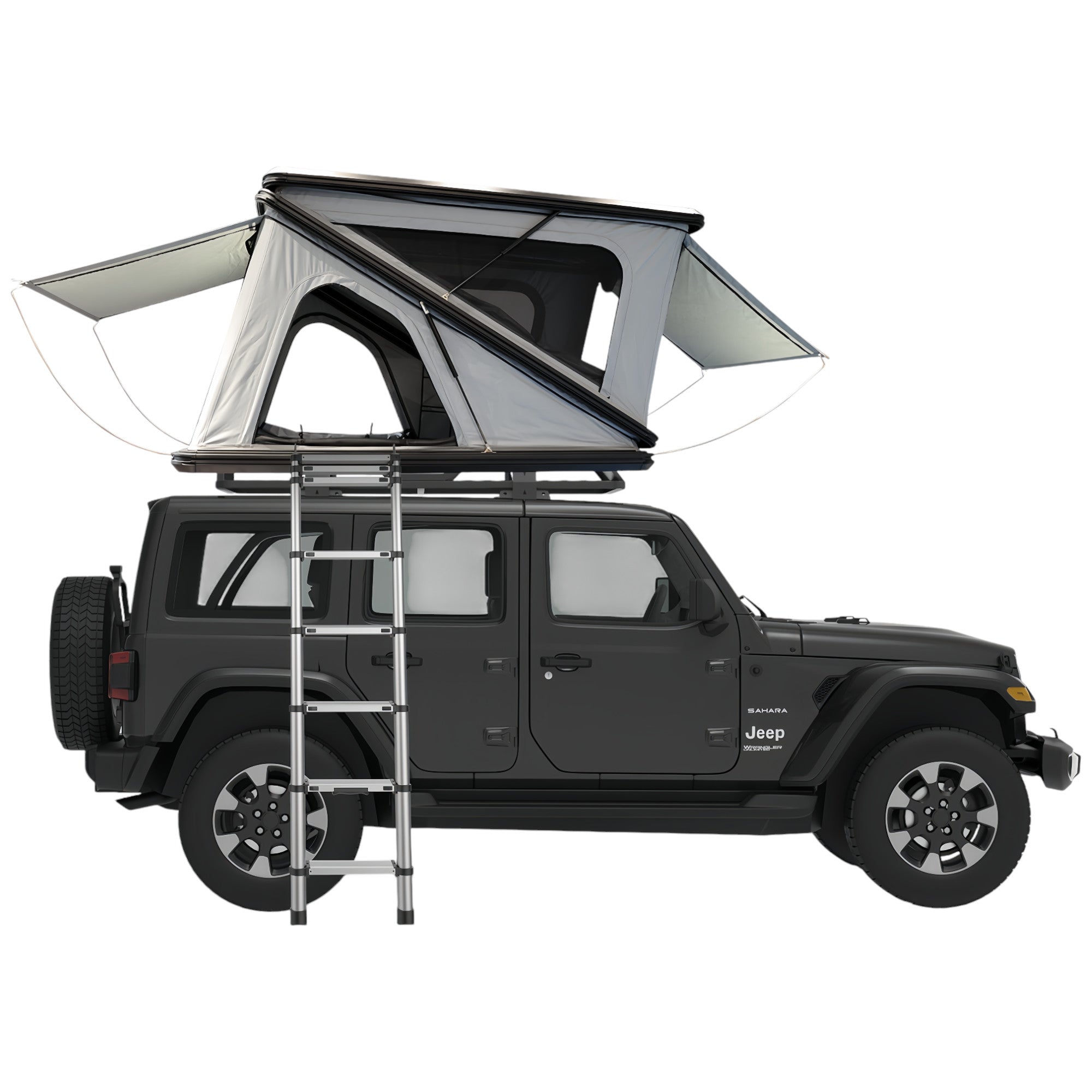 SWISS OUTDOOR S.O. Dachzelt POP-UP PREMIUM ROOFI-4B mit Aluminium Hartschale Hardcover