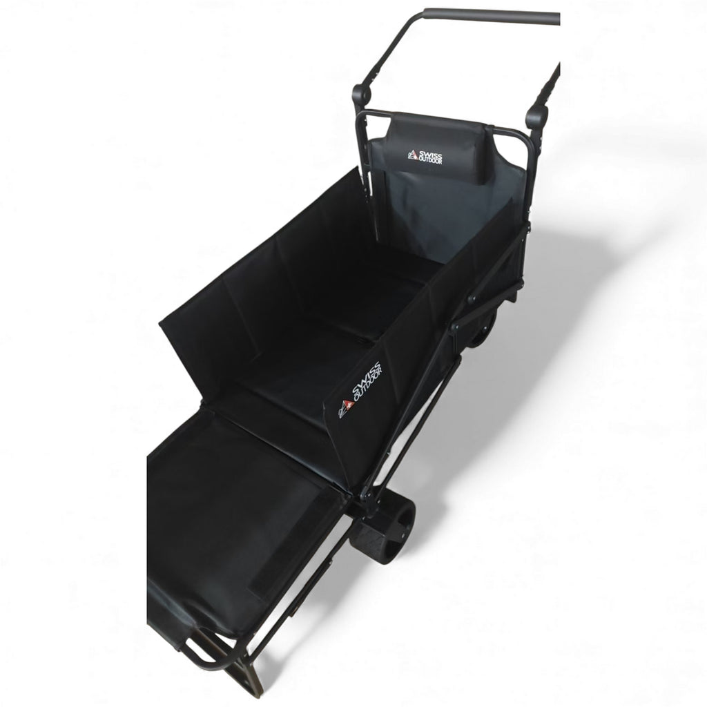 SWISS OUTDOOR S.O. Camping Bollerwagen Strandliege