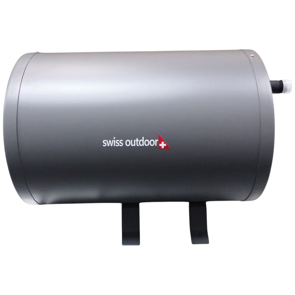 SWISS OUTDOOR S.O. 12V Camper Warmwasserboiler 10 Liter 200W Wohnwagen Boiler LCD Bedienelement