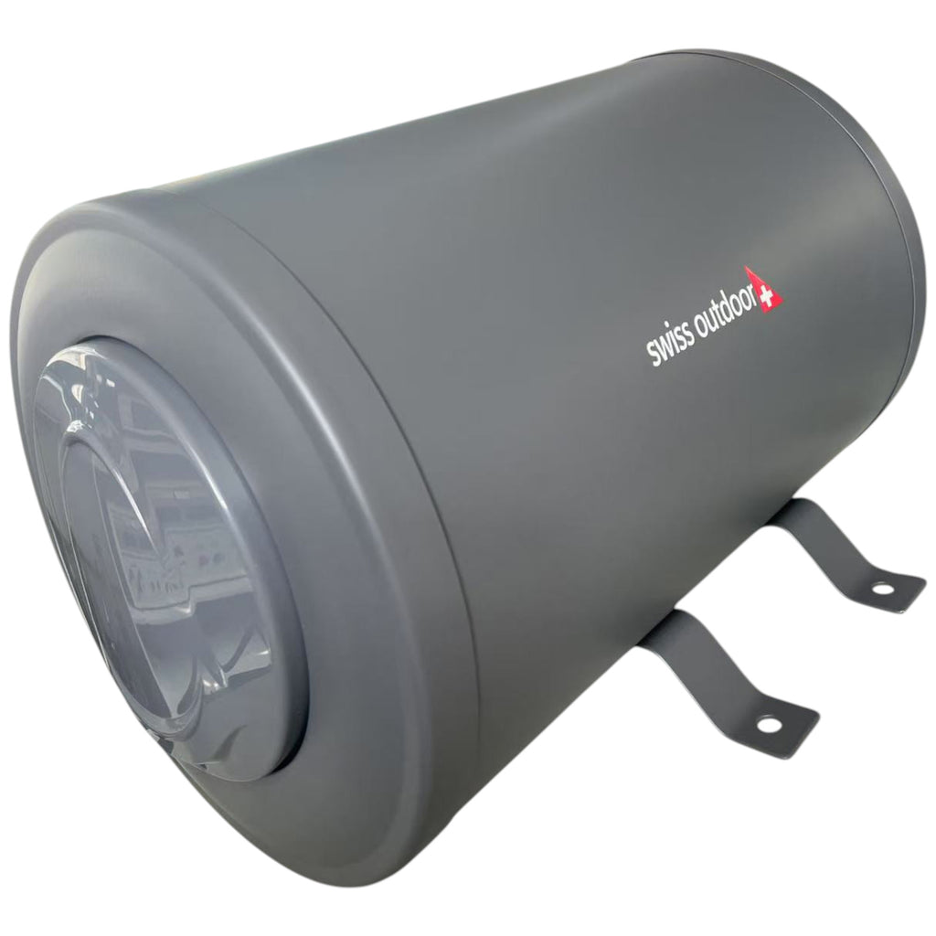 SWISS OUTDOOR S.O. 12V Camper Warmwasserboiler 6 Liter 200W Wohnwagen Boiler mit Bedienelement