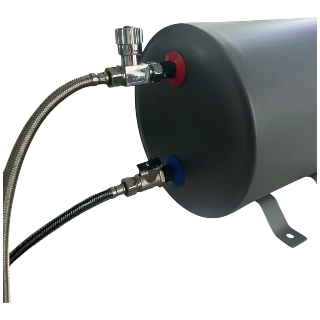 SWISS OUTDOOR S.O. 12V Camper Warmwasserboiler 6 Liter 200W Wohnwagen Boiler mit Bedienelement