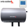 SWISS OUTDOOR S.O. 12V Camper Warmwasserboiler 10 Liter 200W Wohnwagen Boiler LCD Bedienelement