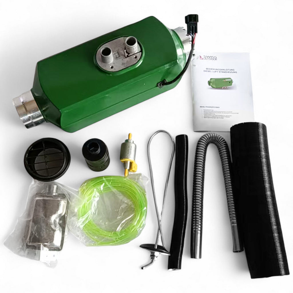 SWISS OUTDOOR S.O. Diesel Standheizung Dieselheizung  5KW mit LCD Display und APP Controll
