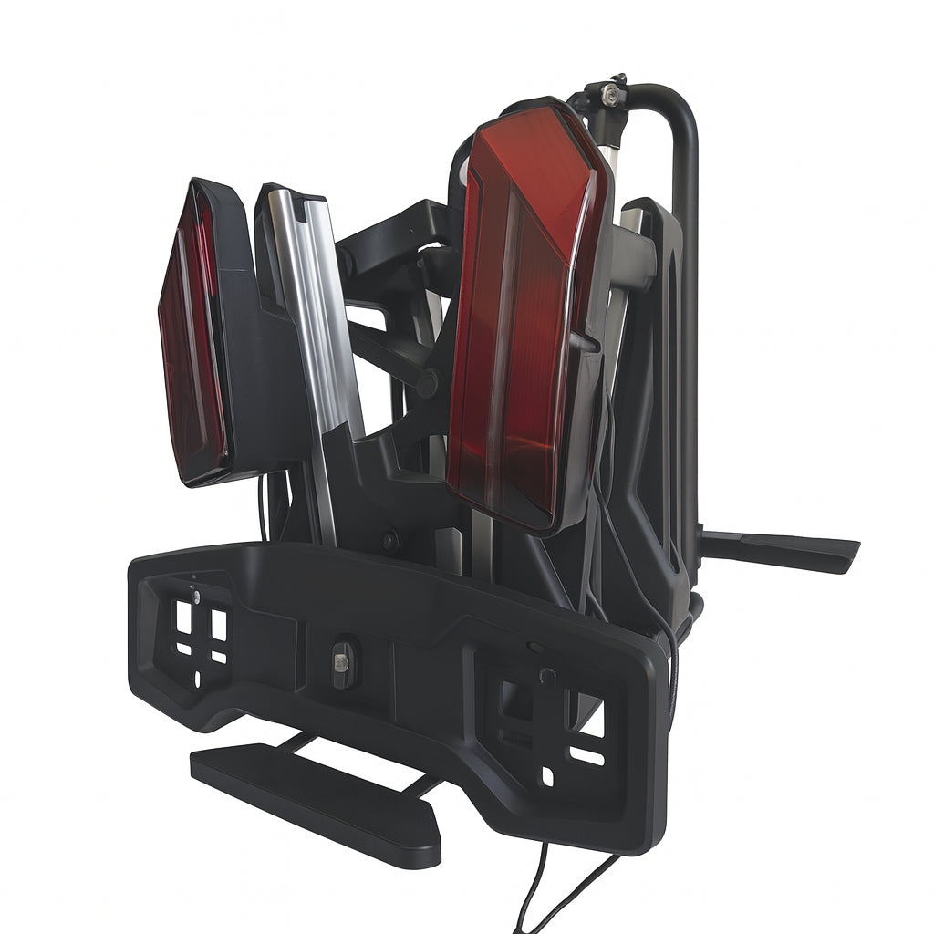 SWISS OUTDOOR S.O. Fahrradträger TW-PREMIUM-DUO faltbar LED Leicht