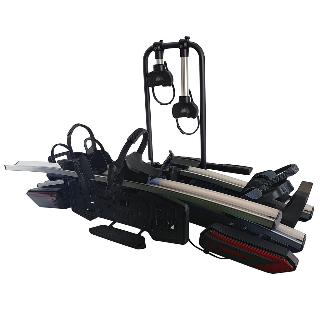 SWISS OUTDOOR S.O. Fahrradträger TW-PREMIUM-DUO faltbar LED Leicht