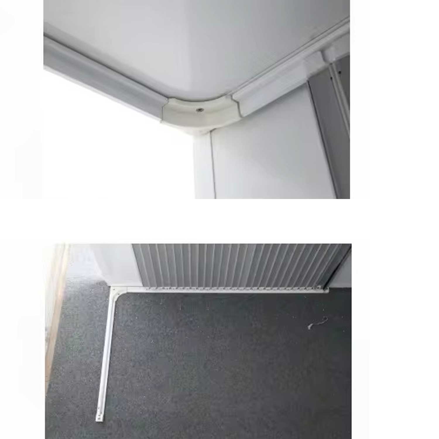 SWISS OUTDOOR S.O. DIY Duschtür-Kit Vanlife SelbstbauKit Nasszelle