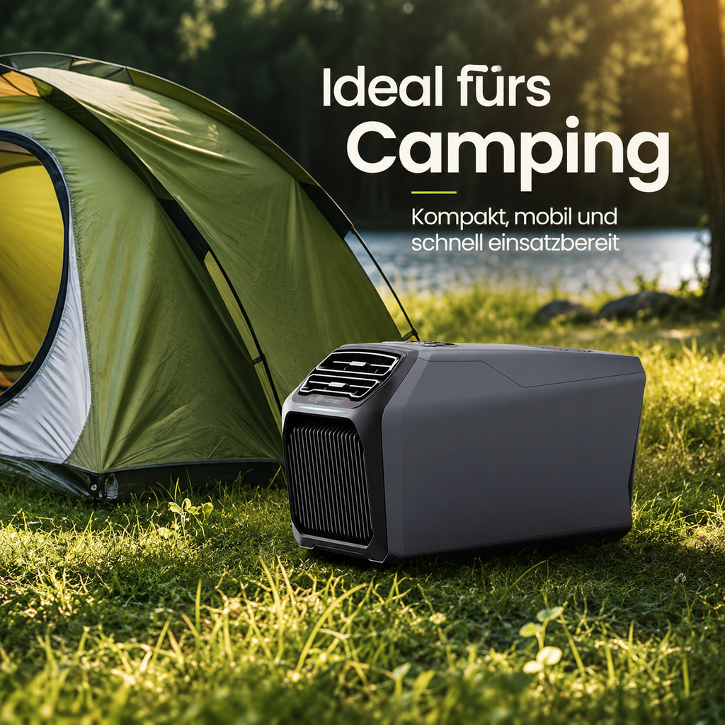 SWISS OUTDOOR S.O. Mobile Klimaanlage für Camper Camping Wohnmobil Home Office KLIMA