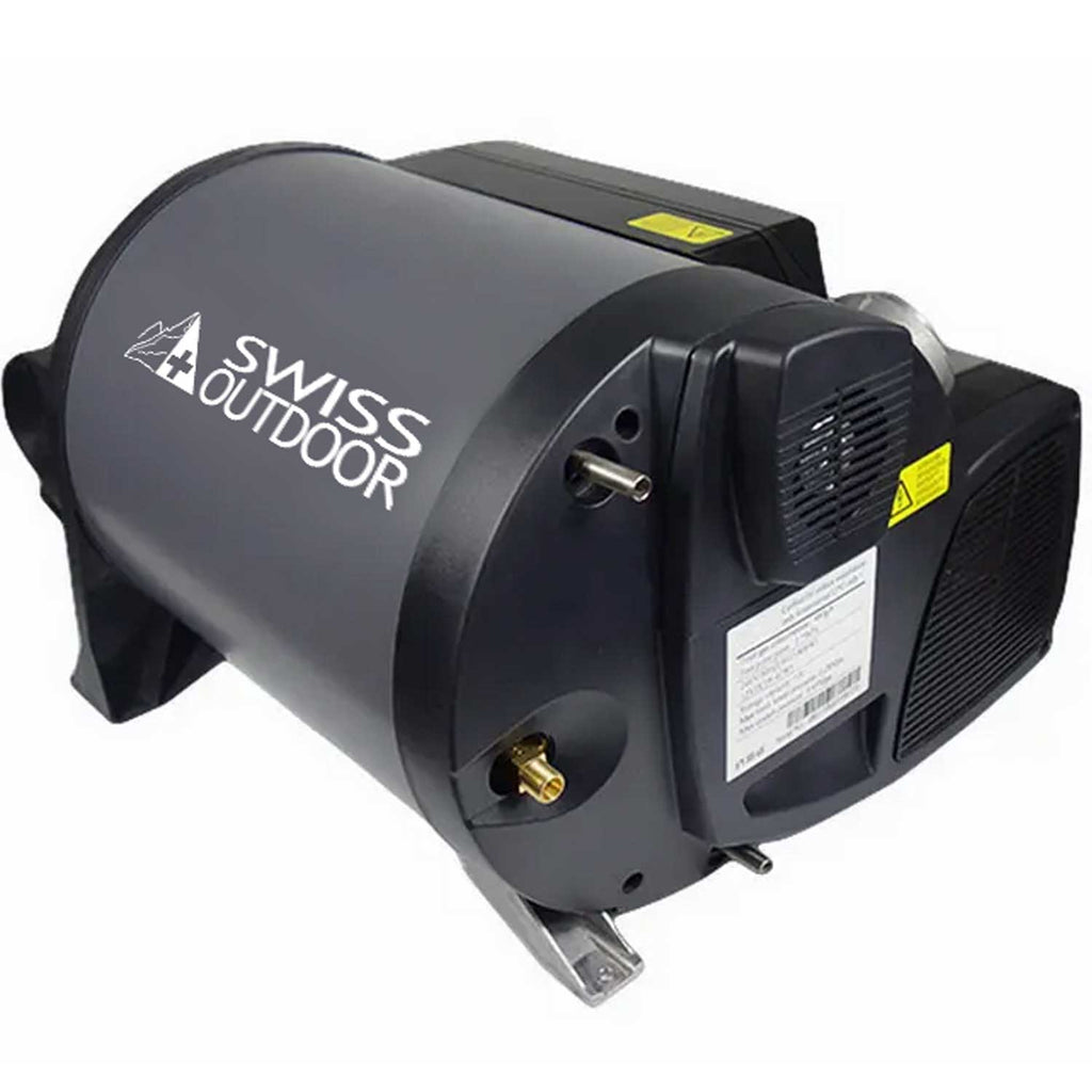 SWISS OUTDOOR S.O.  HYBRID Dieselheizung / Warmwasserversorgung mit LCD Bedienpanel 6kW