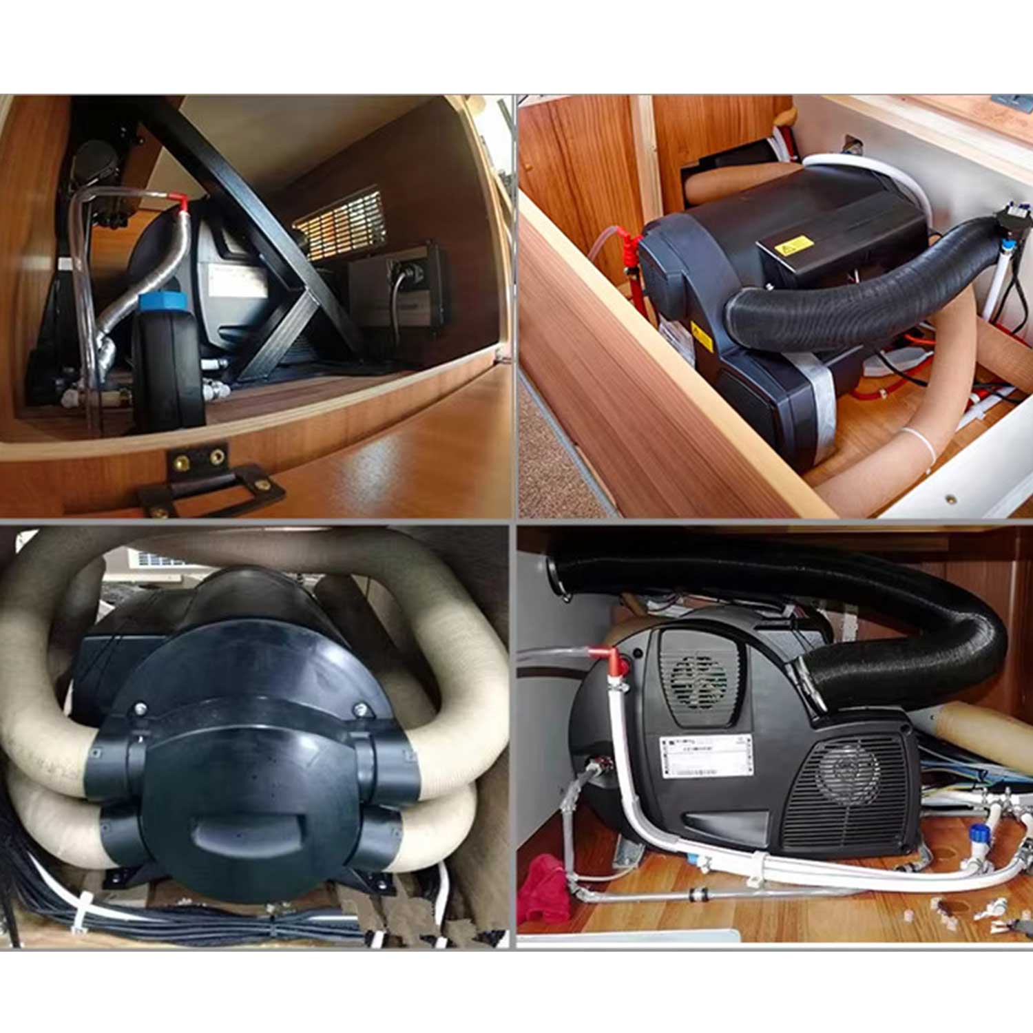 SWISS OUTDOOR S.O.  HYBRID Dieselheizung / Warmwasserversorgung mit LCD Bedienpanel 6kW