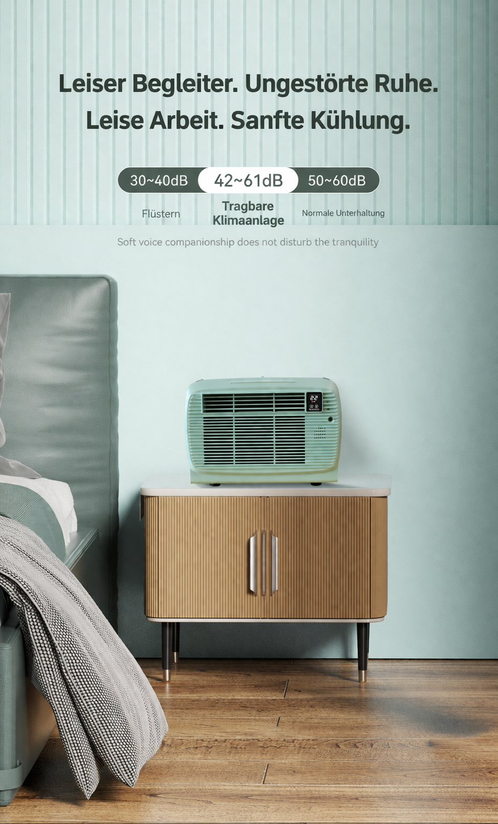 SWISS OUTDOOR S.O. Mobile Echte Mini Klimaanlage für Camper Camping Wohnmobil Home Office KLIMA