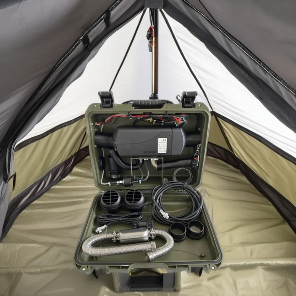 SWISS OUTDOOR S.O. 12V Mobile Dieselheizung Tragbar Vanlife Camper Outdoor