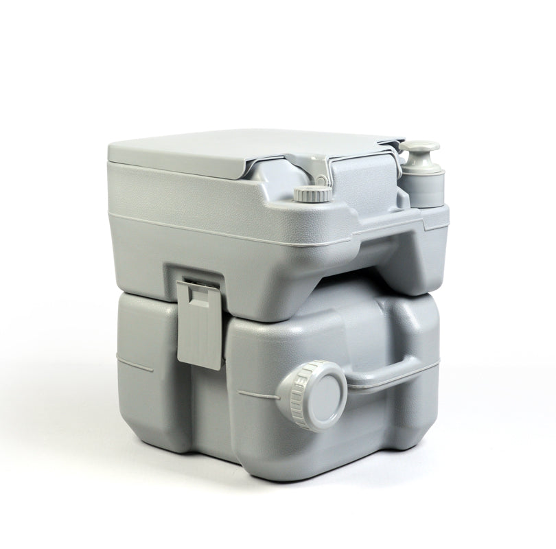 SWISS OUTDOOR S.O. Portable Campingtoilette 20L Mobil WC Camper Wohnmobil Boot Kolbenpumpe