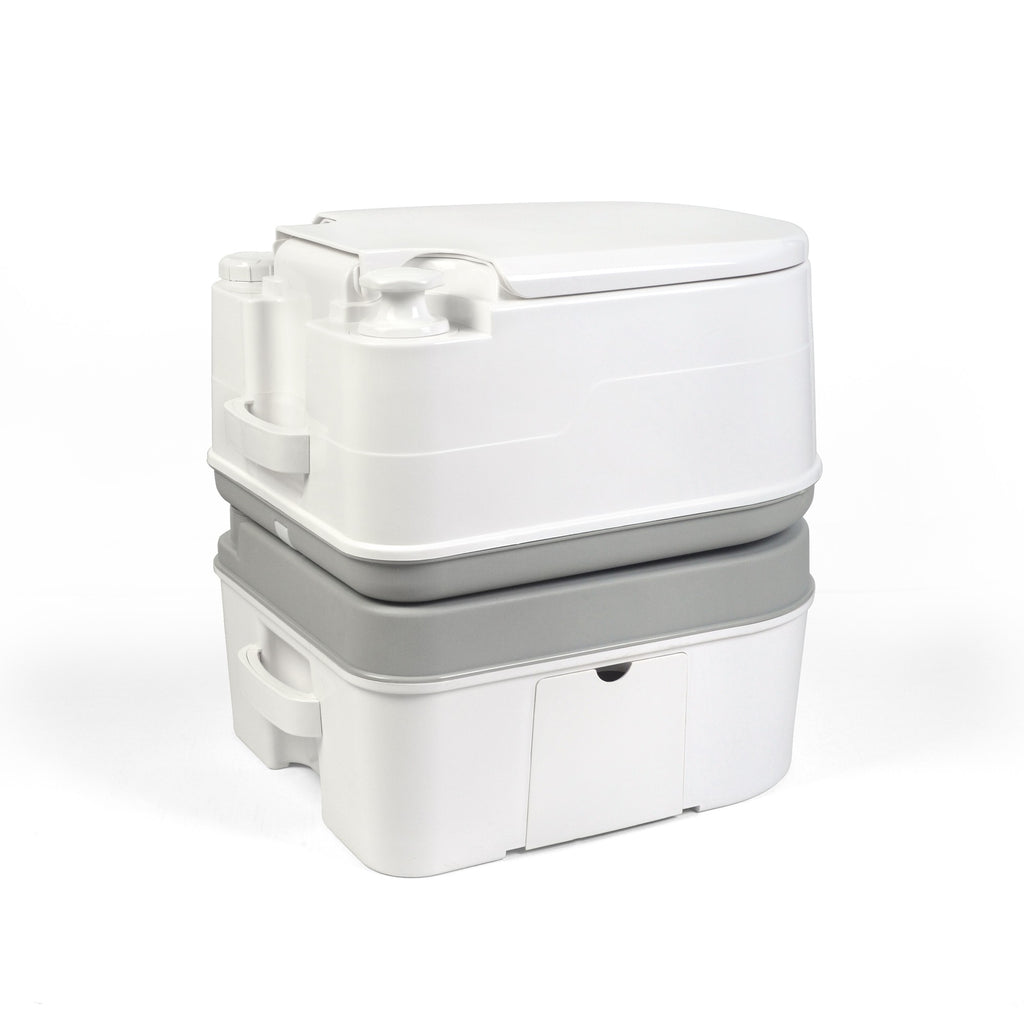 SWISS OUTDOOR S.O. Portable Premium Campingtoilette 24L Mobil WC Camper Wohnmobil Boot Kolbenpumpe