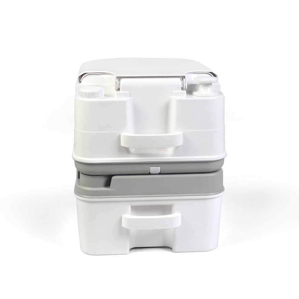 SWISS OUTDOOR S.O. Portable Premium Campingtoilette 24L Mobil WC Camper Wohnmobil Boot Kolbenpumpe