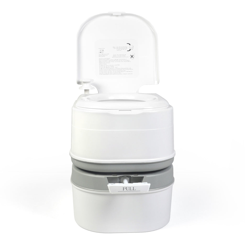 SWISS OUTDOOR S.O. Portable Premium Campingtoilette 24L Mobil WC Camper Wohnmobil Boot Kolbenpumpe