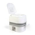 SWISS OUTDOOR S.O. Portable Premium Campingtoilette 24L Mobil WC Camper Wohnmobil Boot Kolbenpumpe