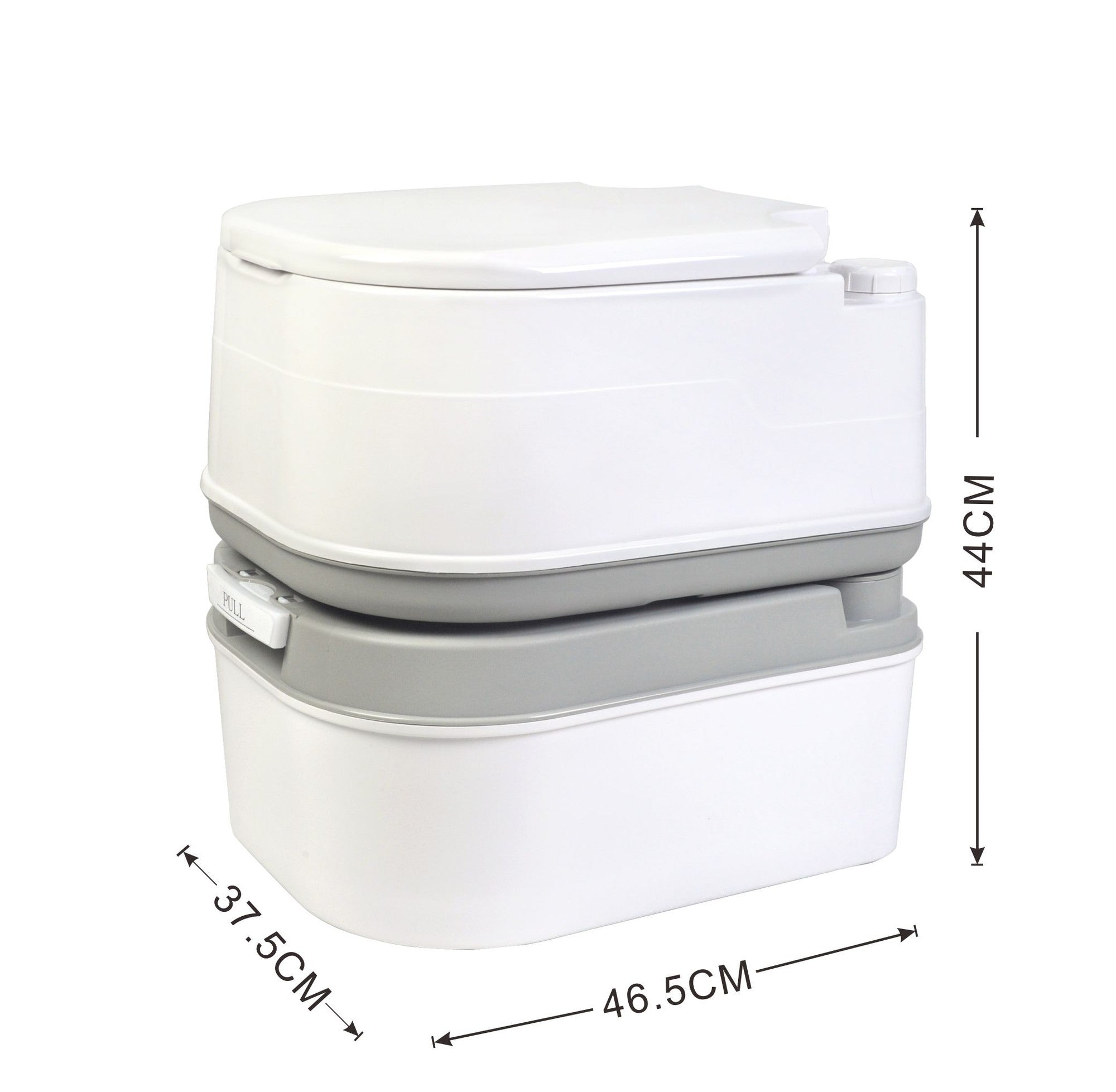 SWISS OUTDOOR S.O. Portable Premium Campingtoilette 24L Mobil WC Camper Wohnmobil Boot Kolbenpumpe