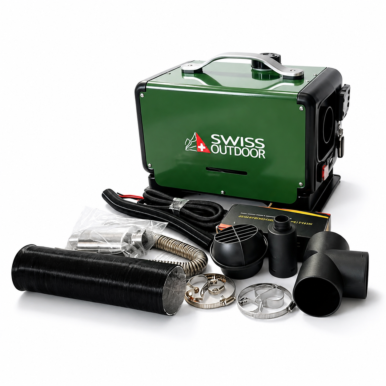 SWISS OUTDOOR S.O. 12V Mobile Dieselheizung Tragbar Vanlife Camper Outdoor