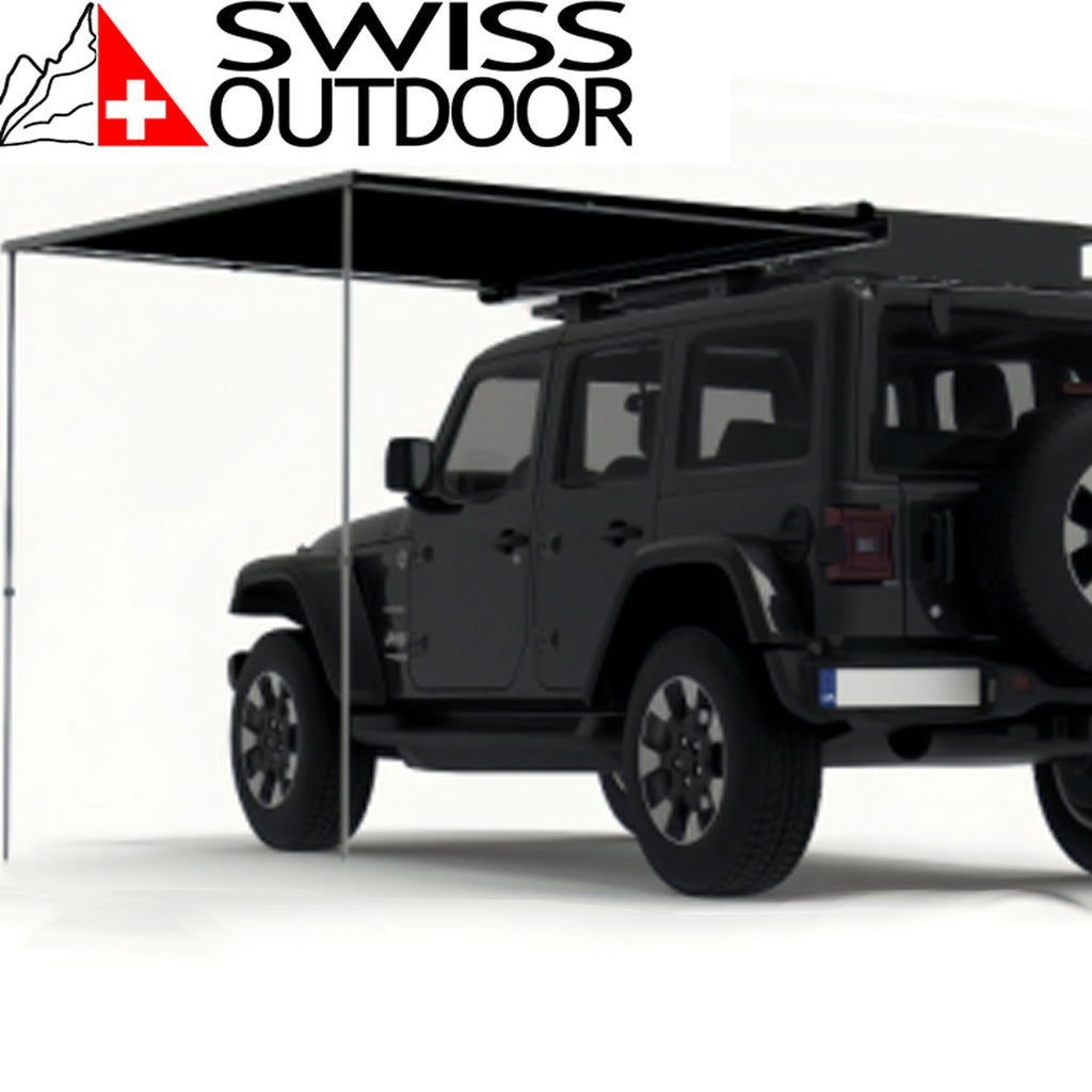 SWISS OUTDOOR S.O. TEMAKI Markise 250x300 Automarkise Seitenmarkise in AluBox