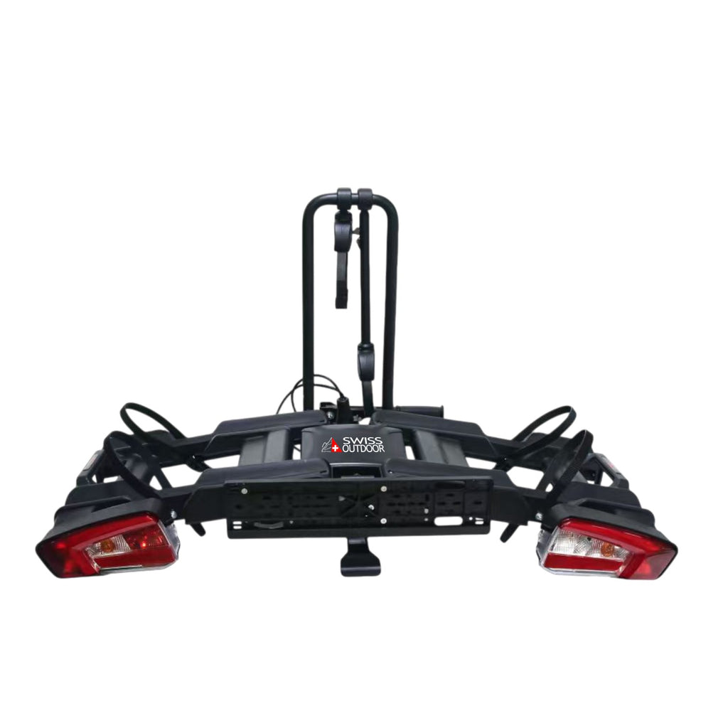 SWISS OUTDOOR S.O. Fahrradträger TW-PREMIUM-DUO II faltbar LED Leicht