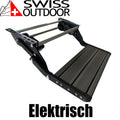 SWISS OUTDOOR S.O. Camper Trittstufe ELEKTRISCH Aluminium Universell 600x210 BLACK-EDITION